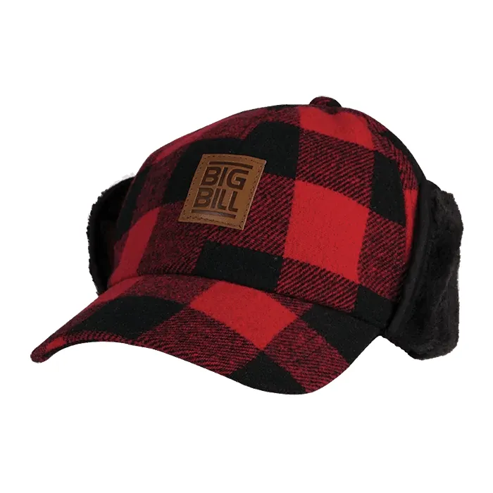 Plaid Wool Hat