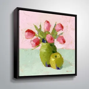 " Serene" Gallery Wrapped Floater-framed Canvas