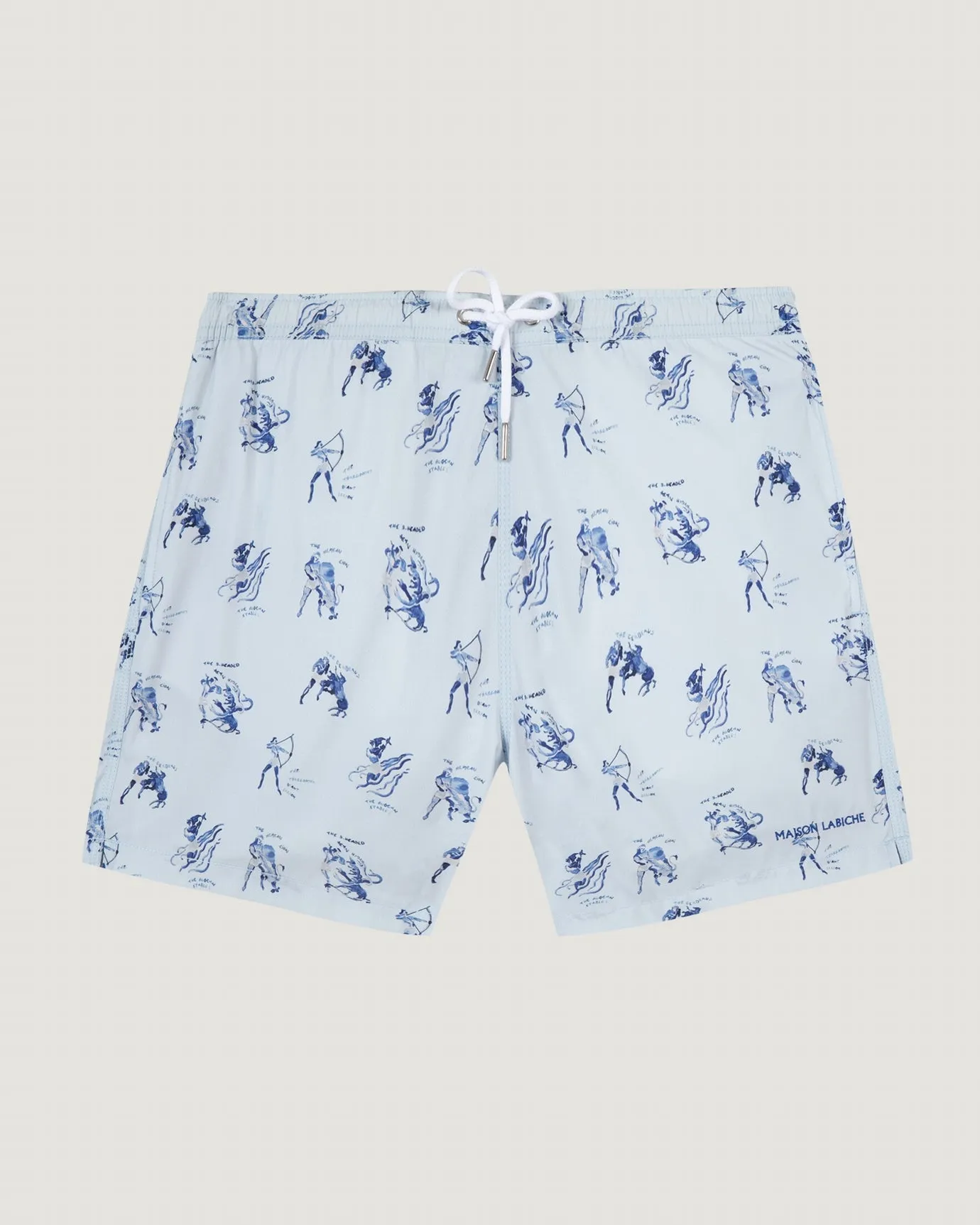 "Hercules Print" maillot swim shorts