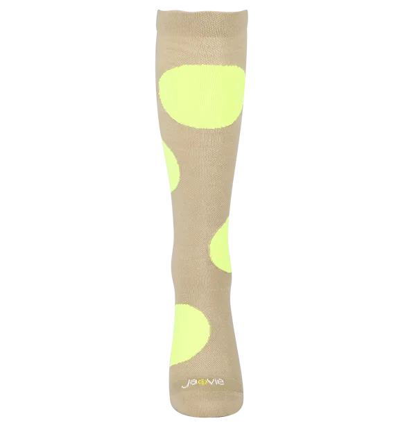 Rich Merino Wool Everyday Compression Socks (15-20mmHg) - Jumbo Dots