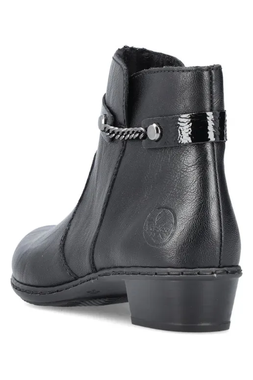 Rieker Ladies Boots Y0783-00 Black