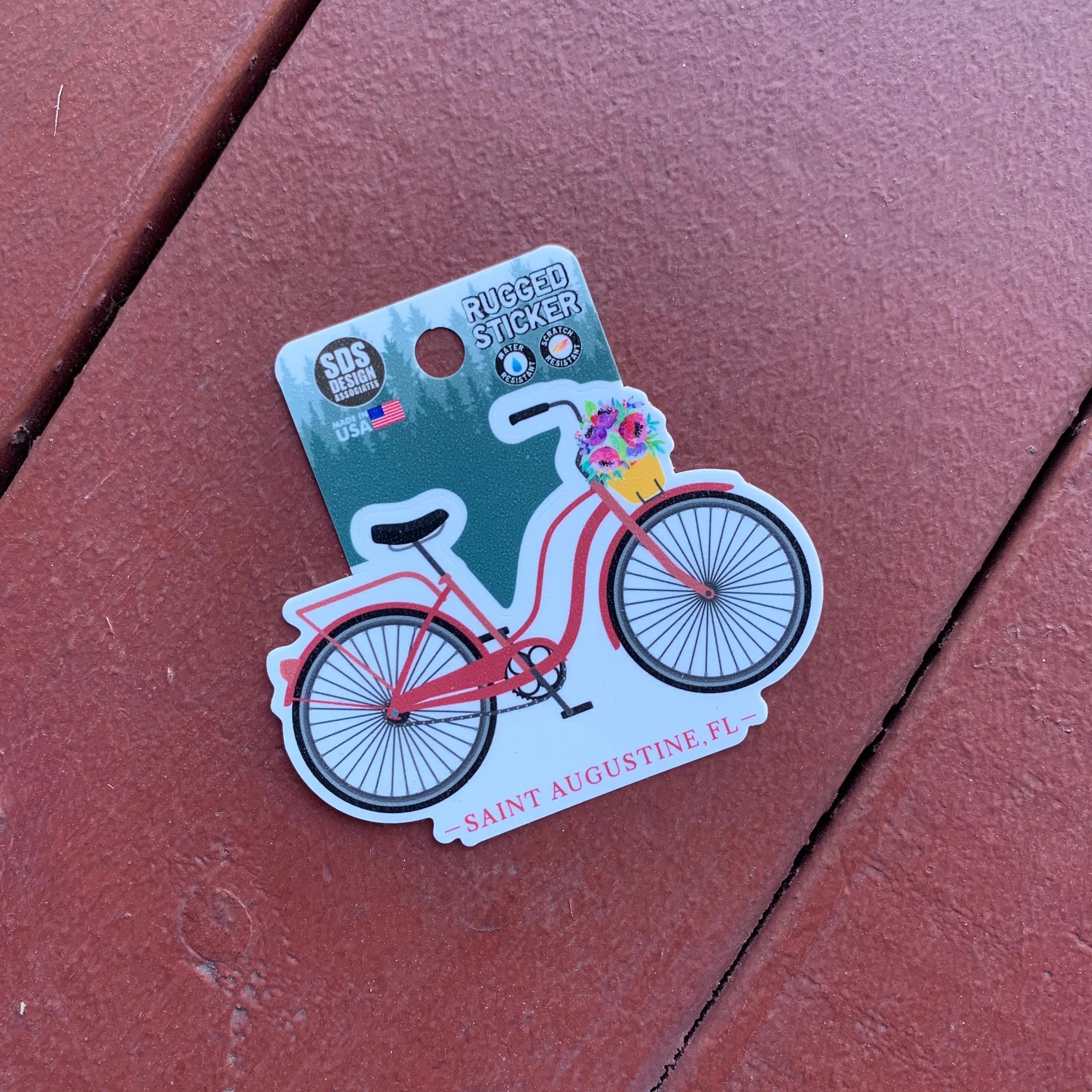 Rugged Bike Sticker