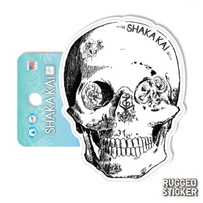 Skull Rugged Sticker