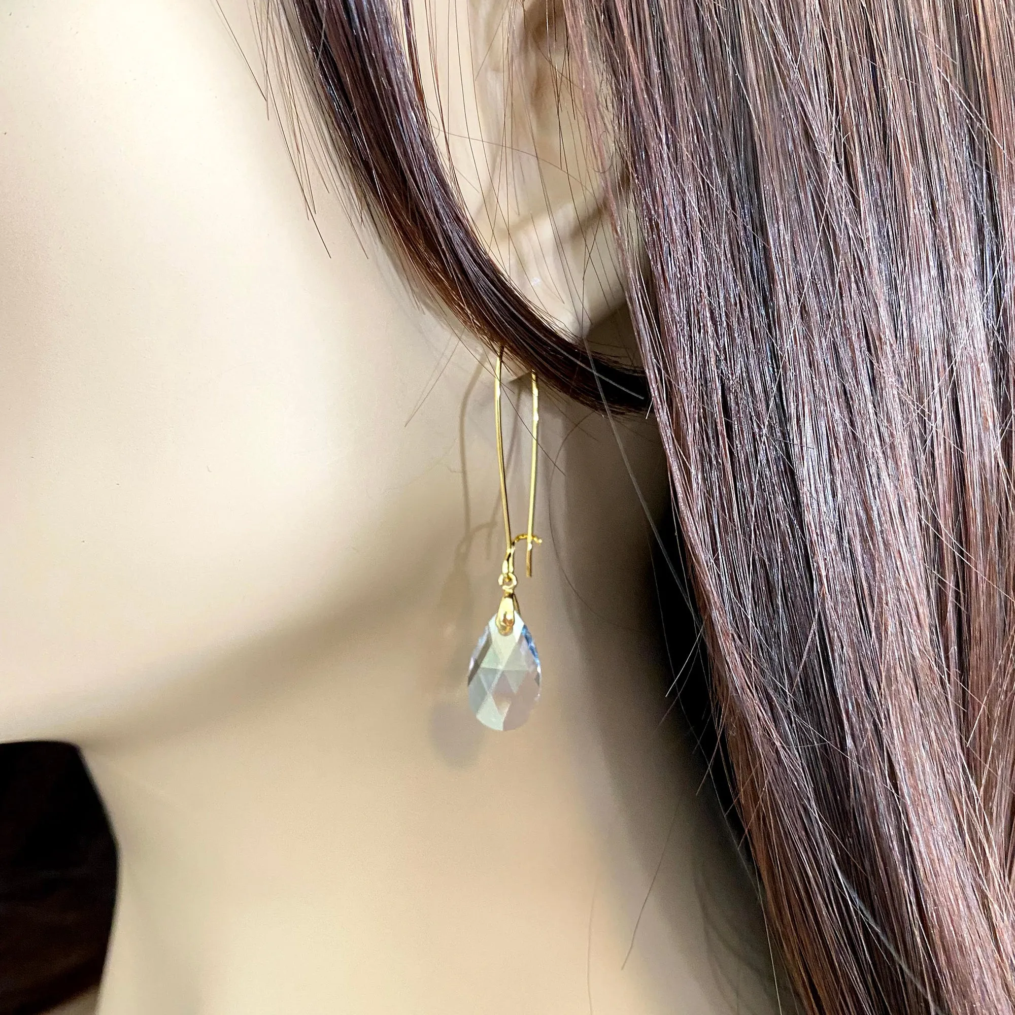 Sleek Teardrop Earrings