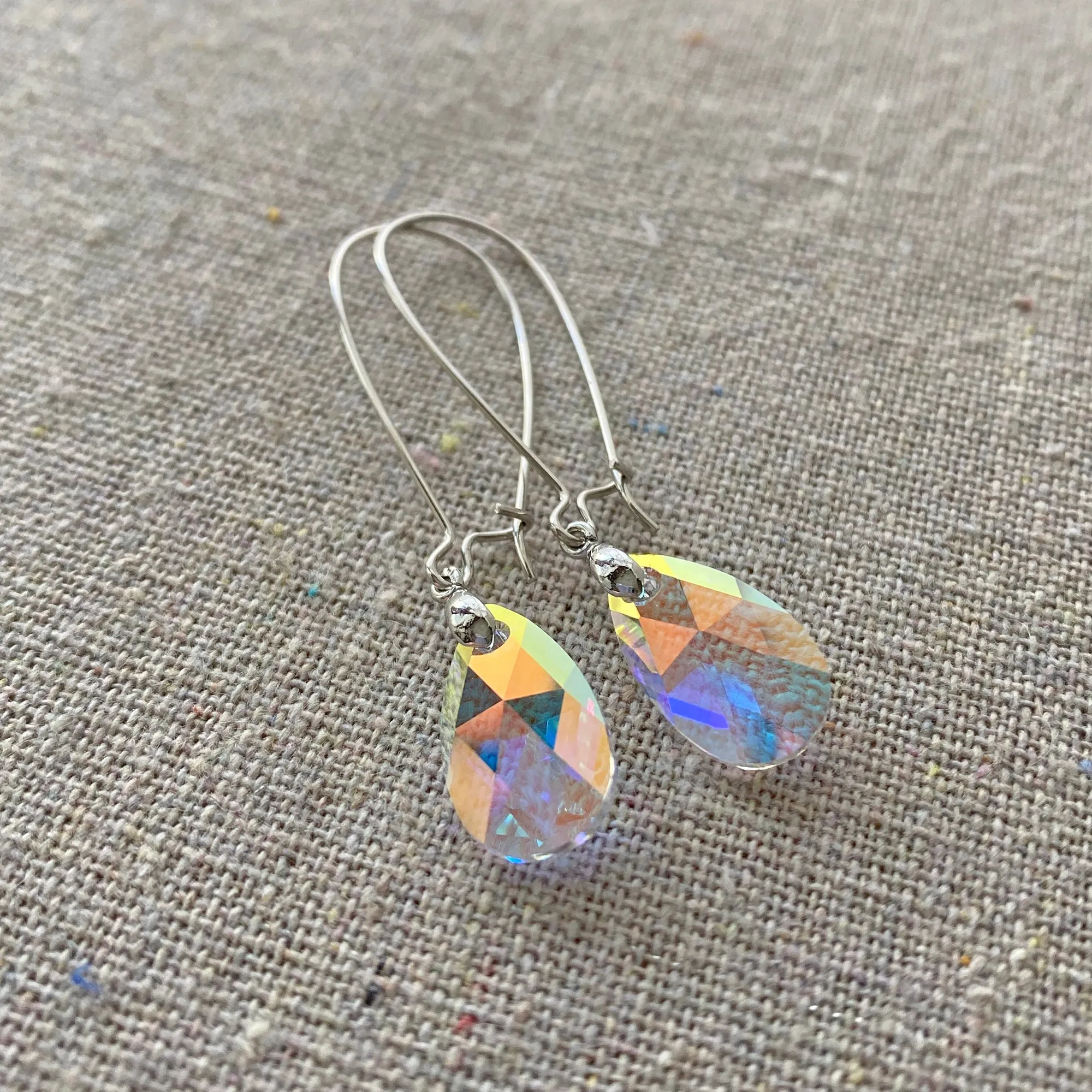 Sleek Teardrop Earrings