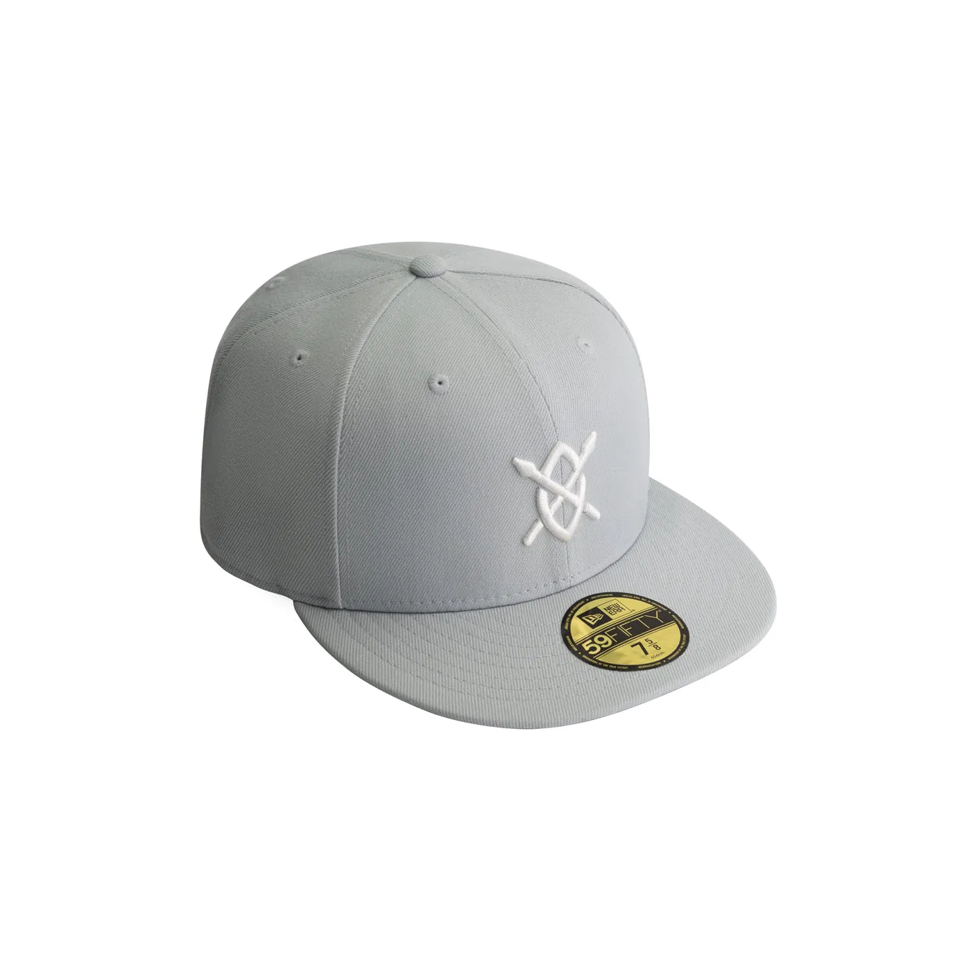 Snow Grey Daily Paper x New Era 59FIFTY Fitted Cap