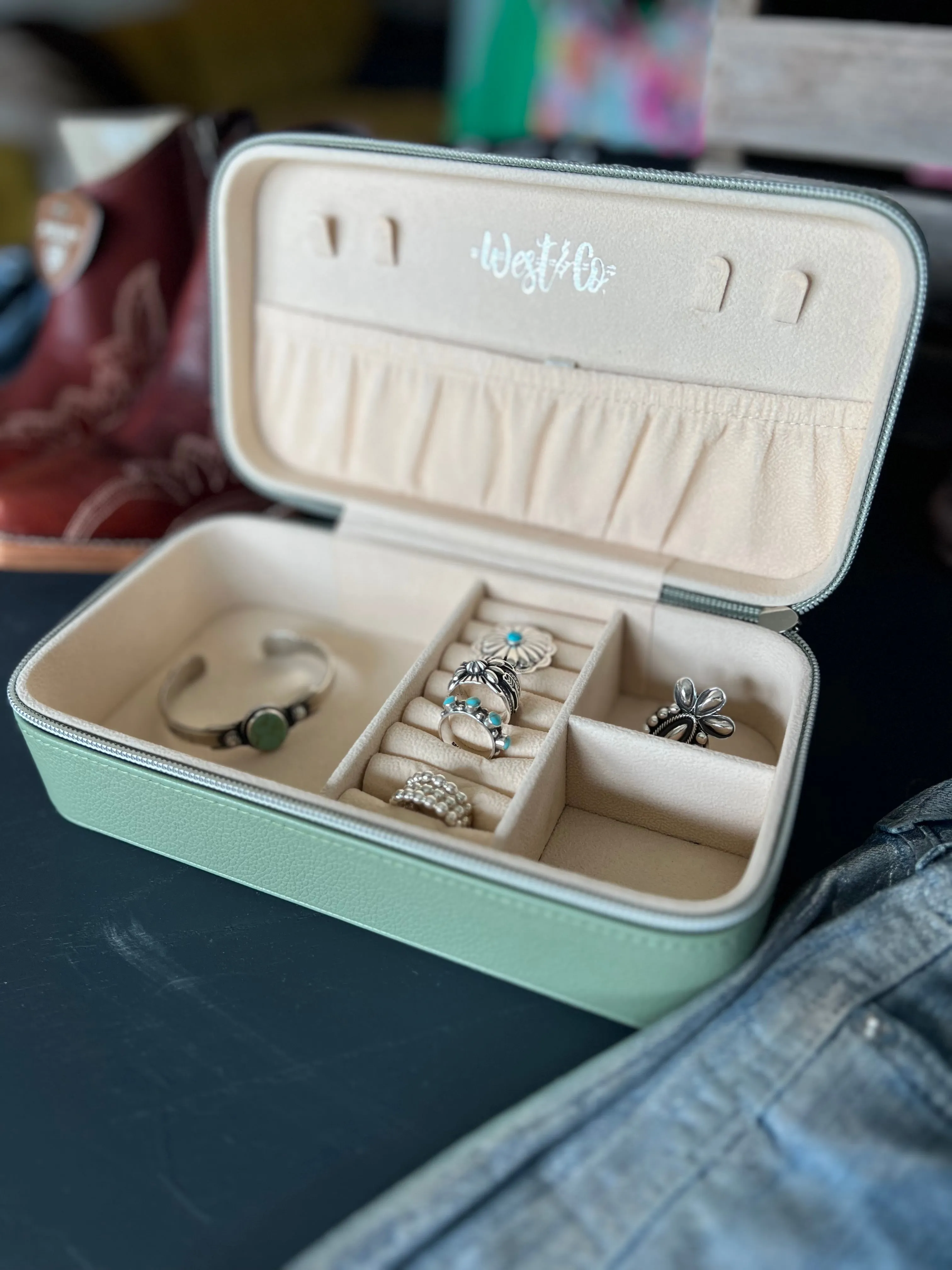 Southwest Travel Jewelry Box {big}