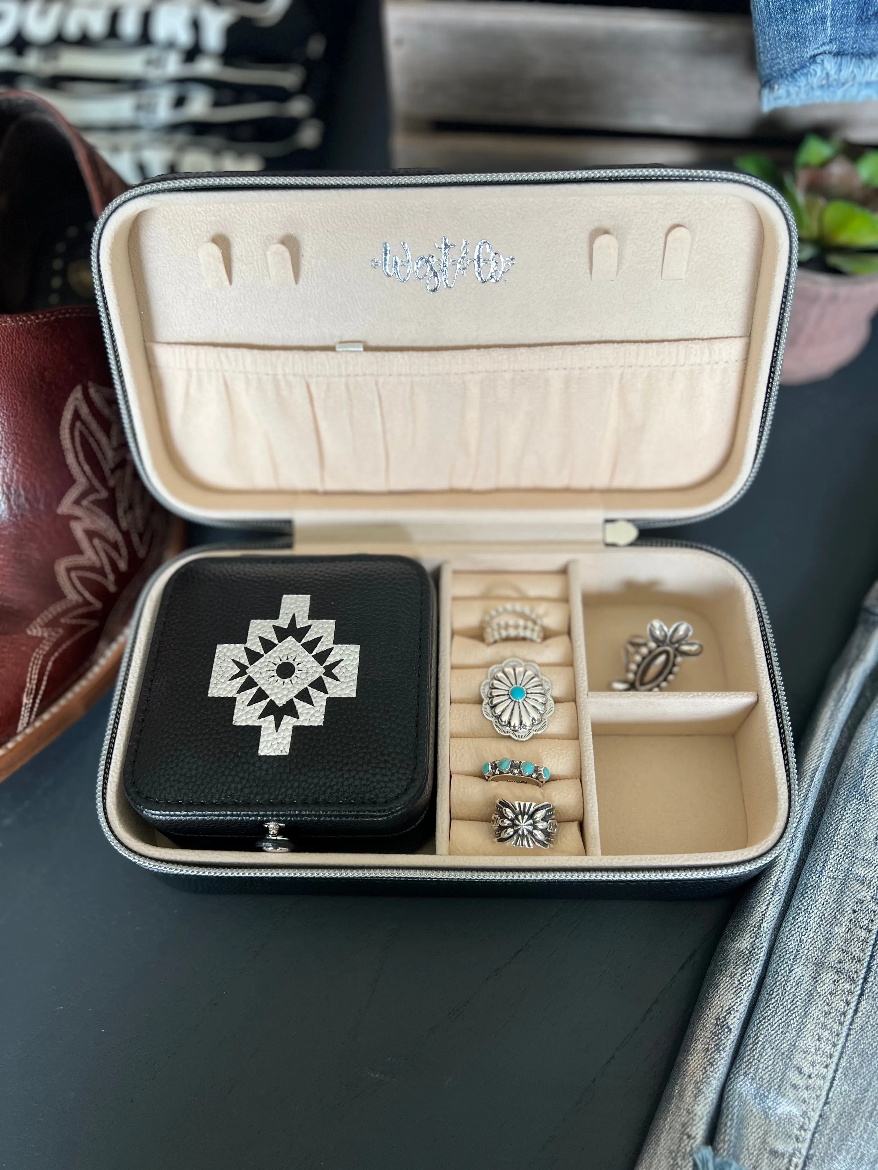 Southwest Travel Jewelry Box {big}