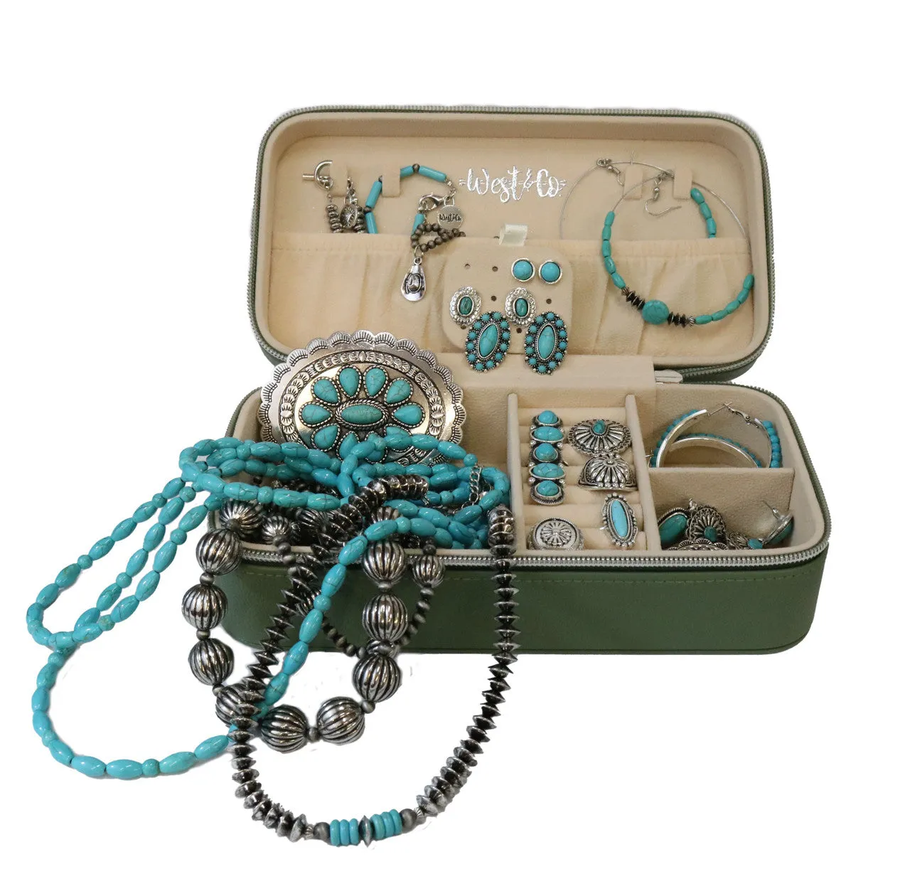 Southwest Travel Jewelry Box {big}