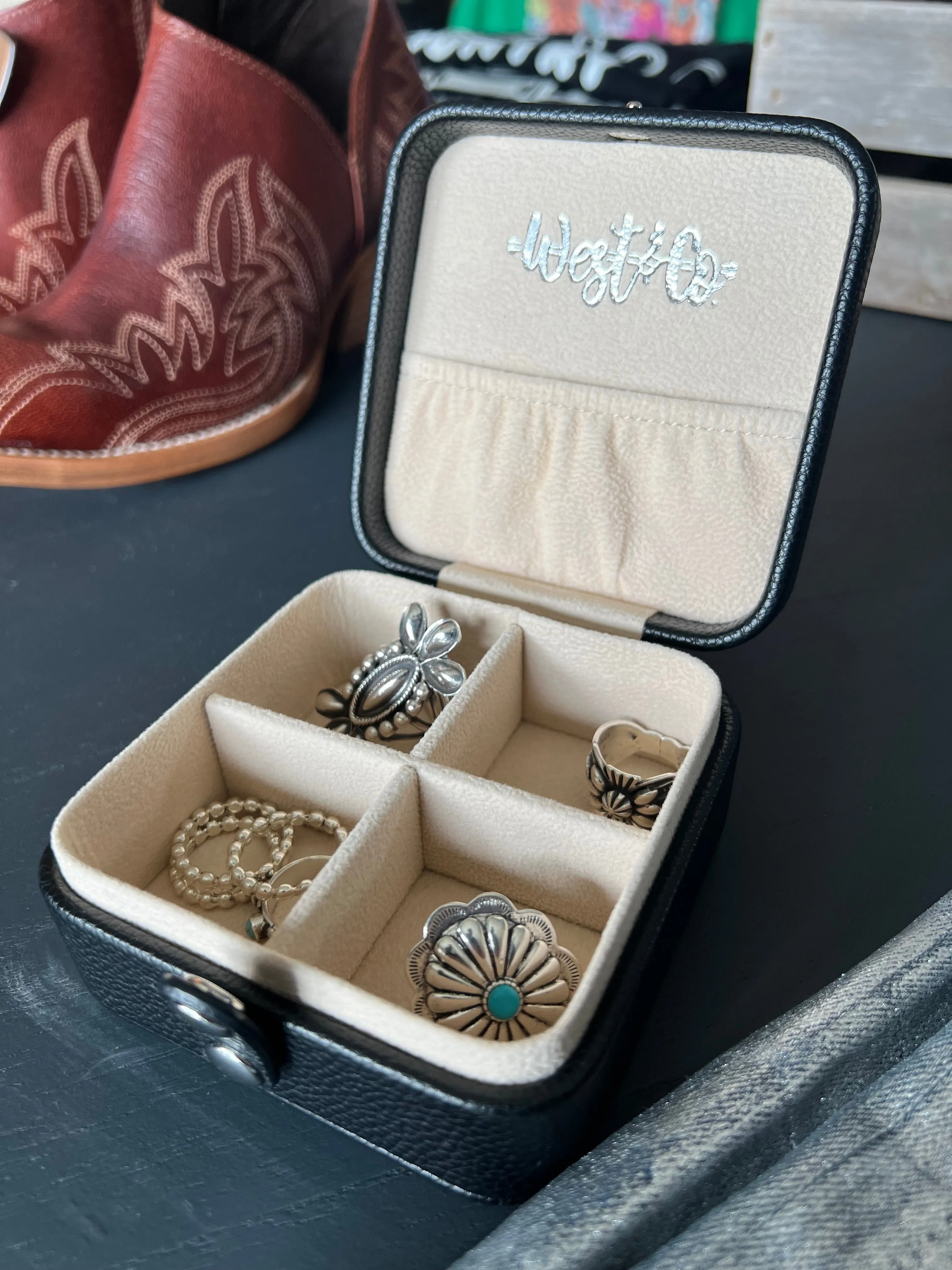 Southwest Travel Jewelry Box {small}