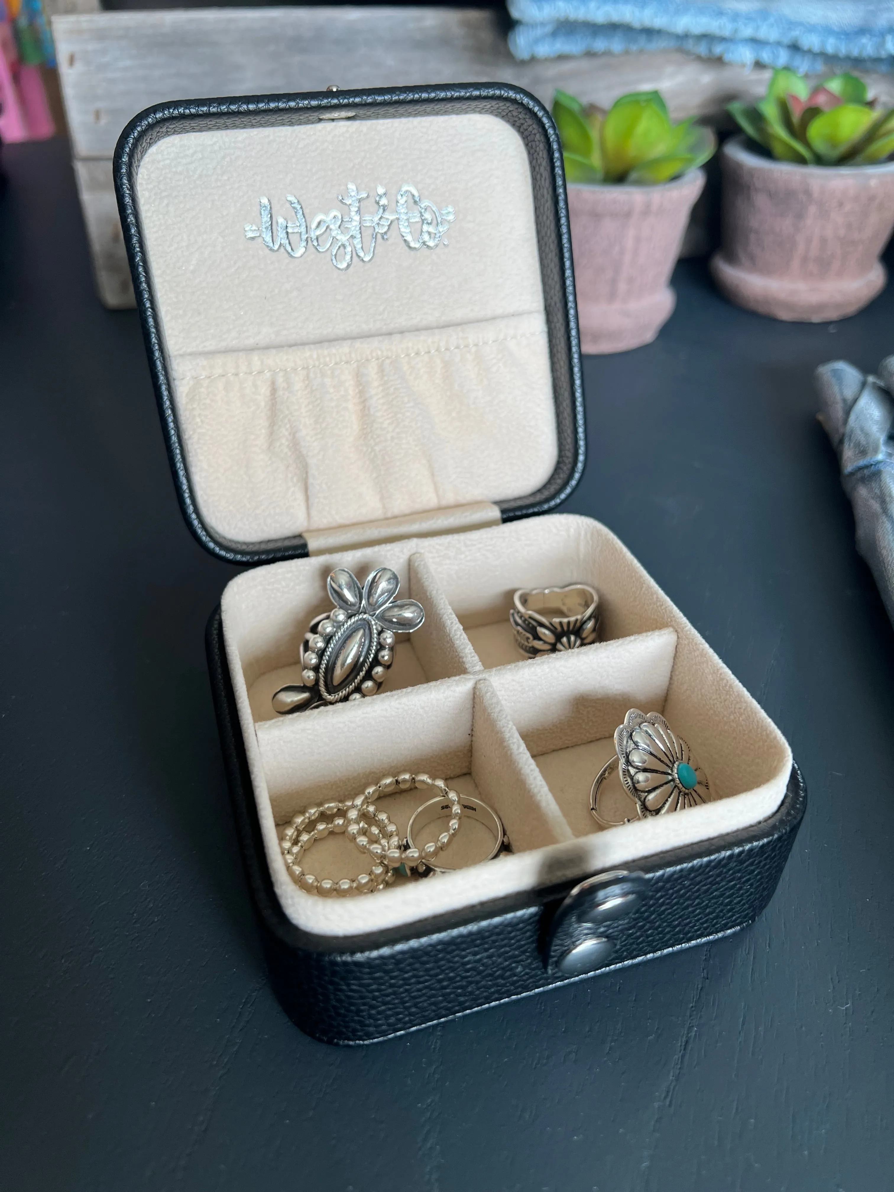 Southwest Travel Jewelry Box {small}