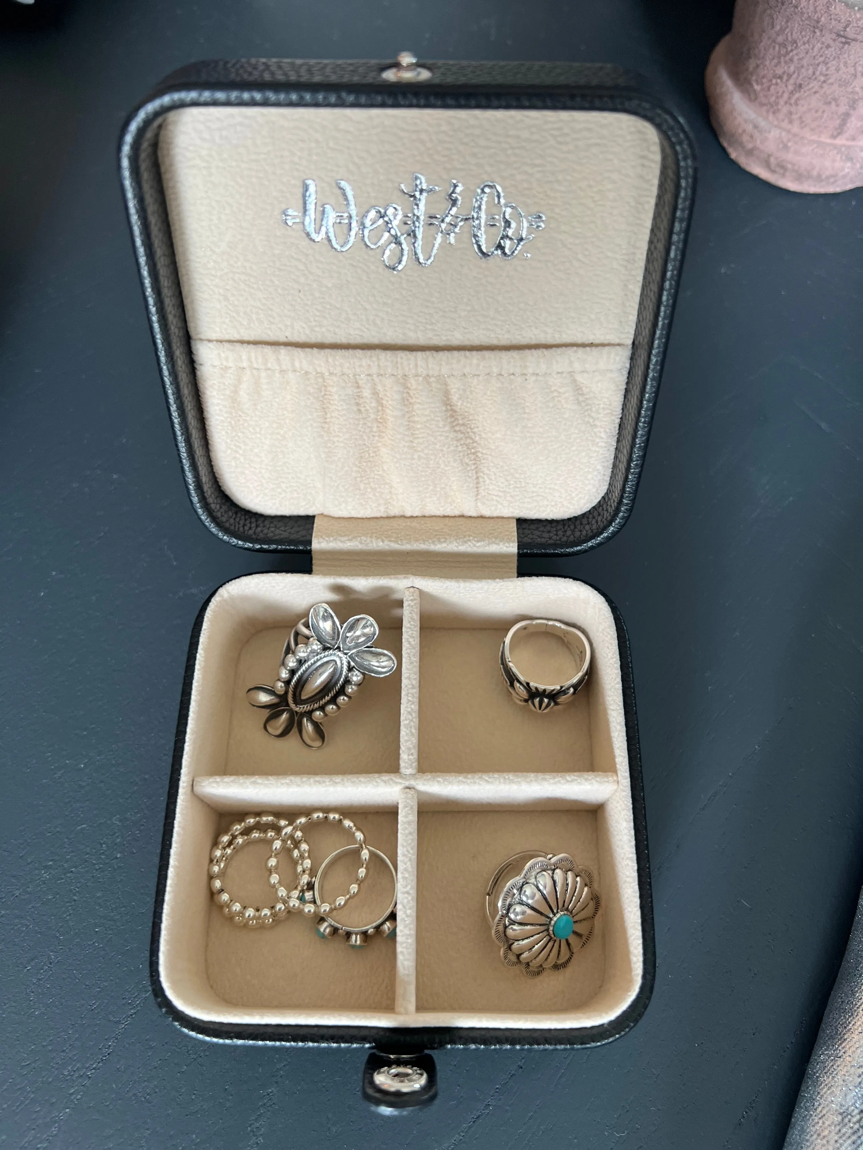 Southwest Travel Jewelry Box {small}