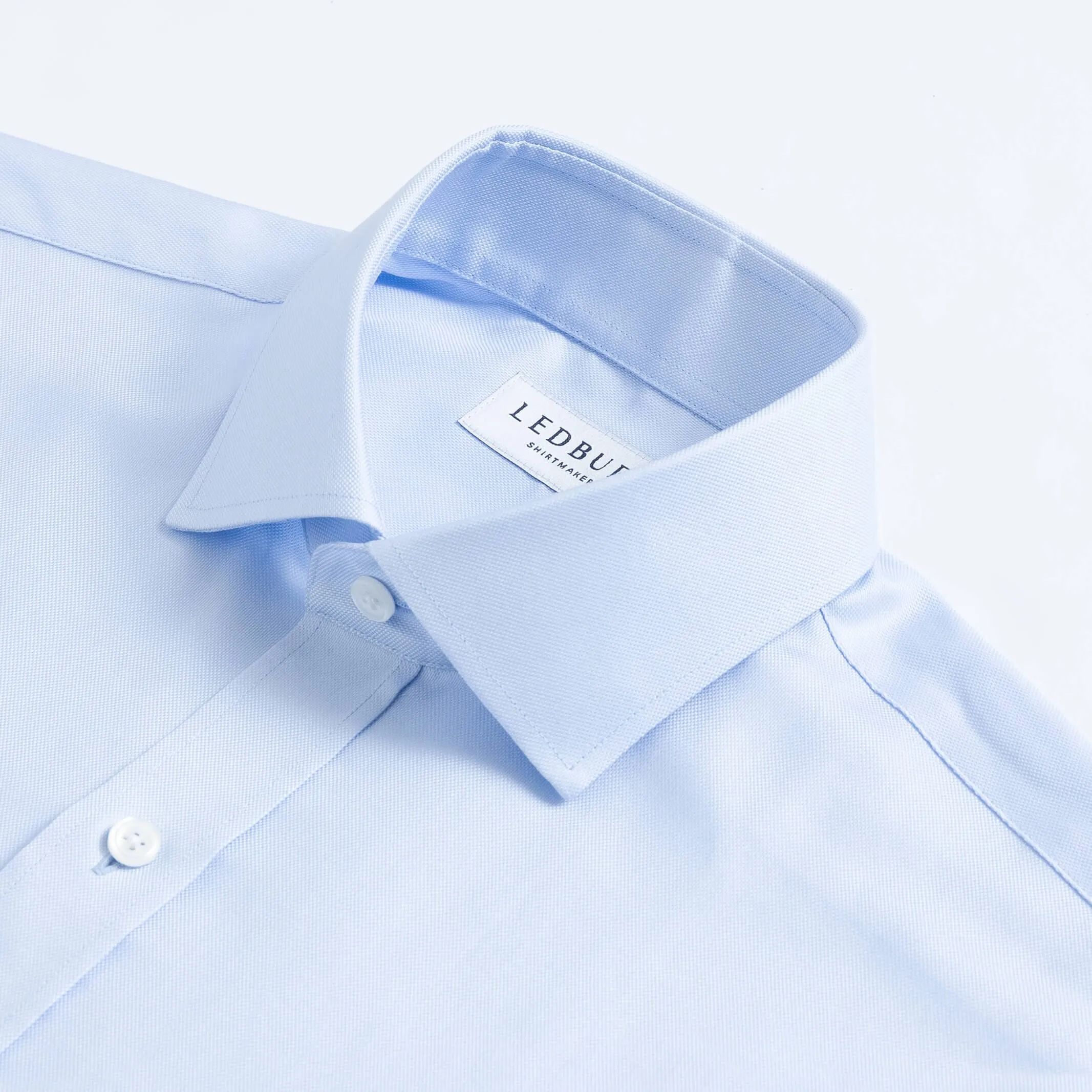 The Light Blue George Royal Oxford Custom Shirt