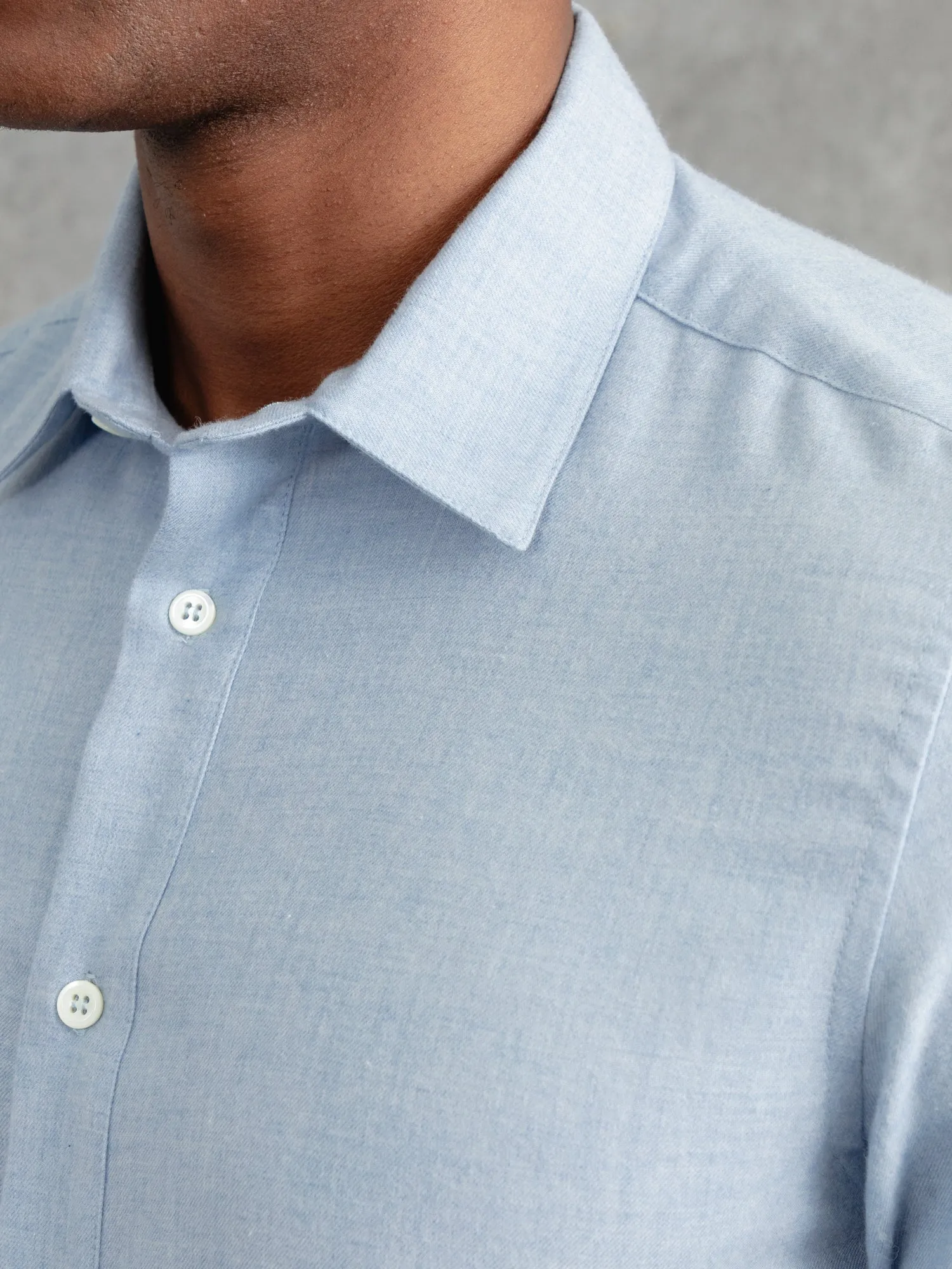 The Victor Melton Shirt - Oxford Blue