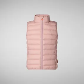 Unisex kids' vest Andy in blush pink