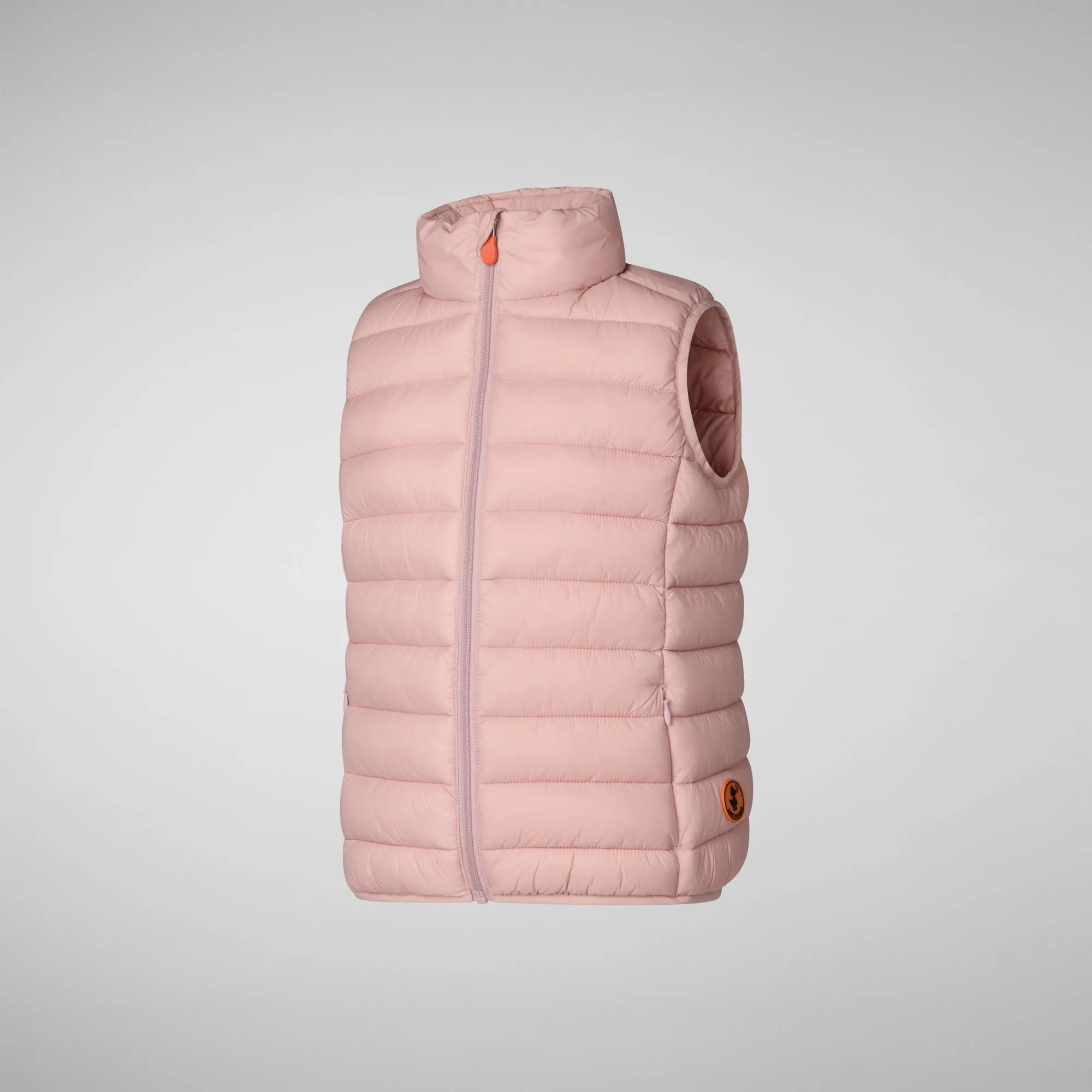 Unisex kids' vest Andy in blush pink