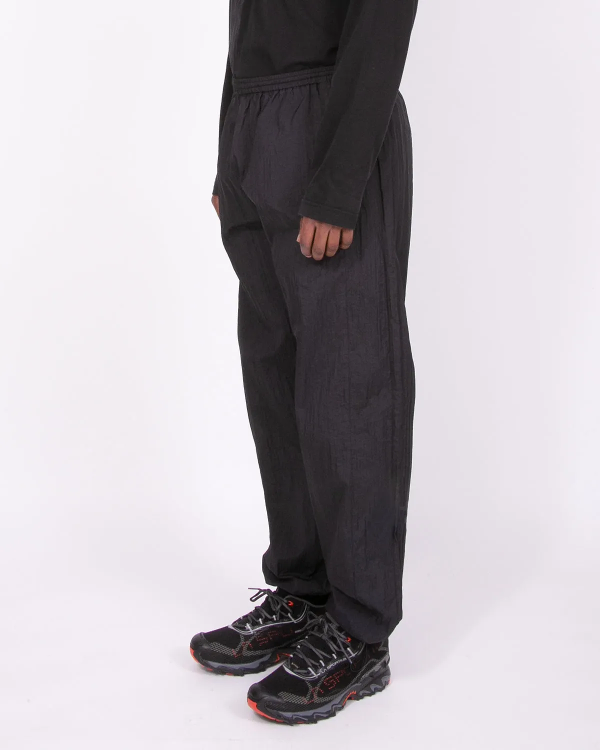 Warm Up Trouser - Black Nylon