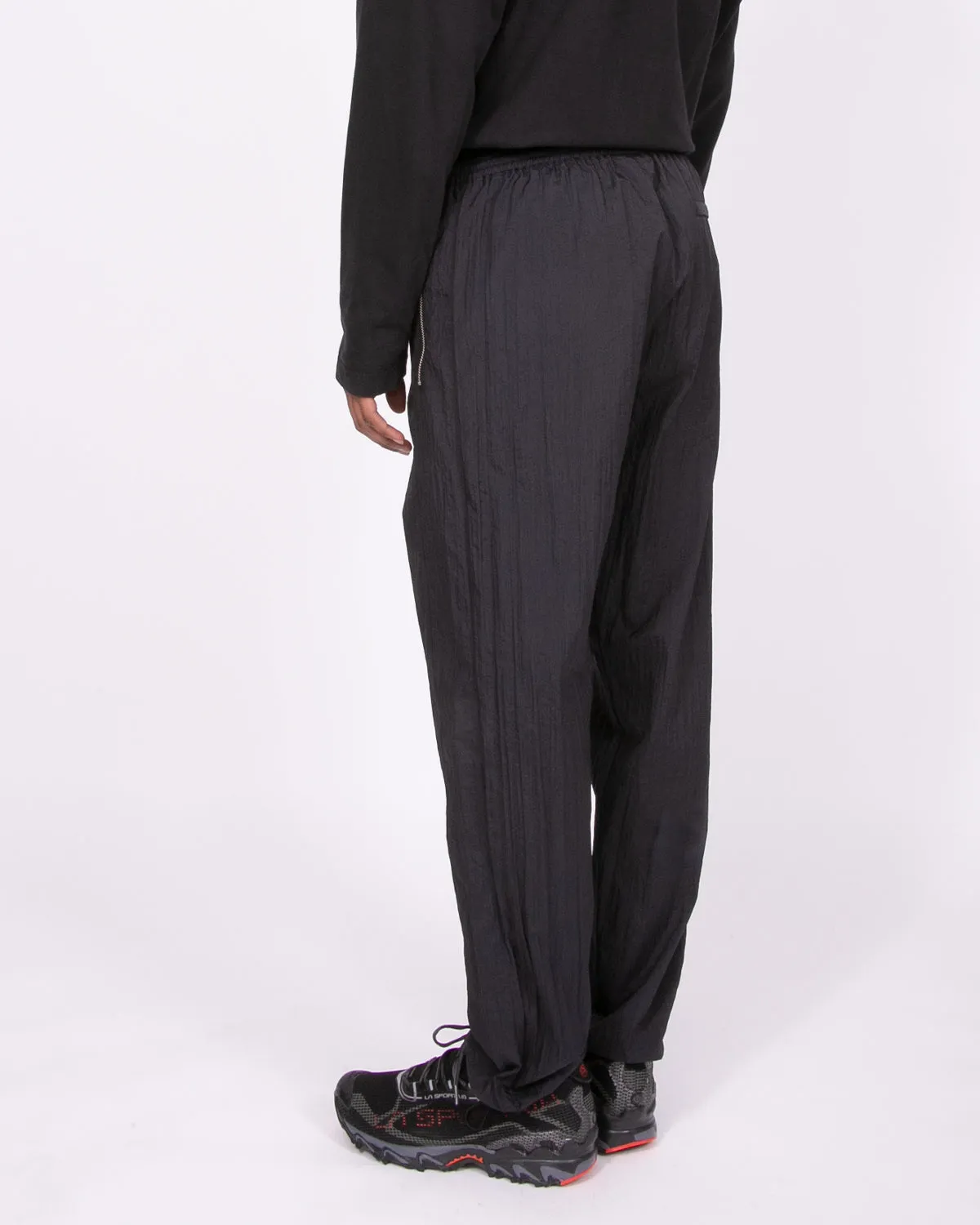 Warm Up Trouser - Black Nylon