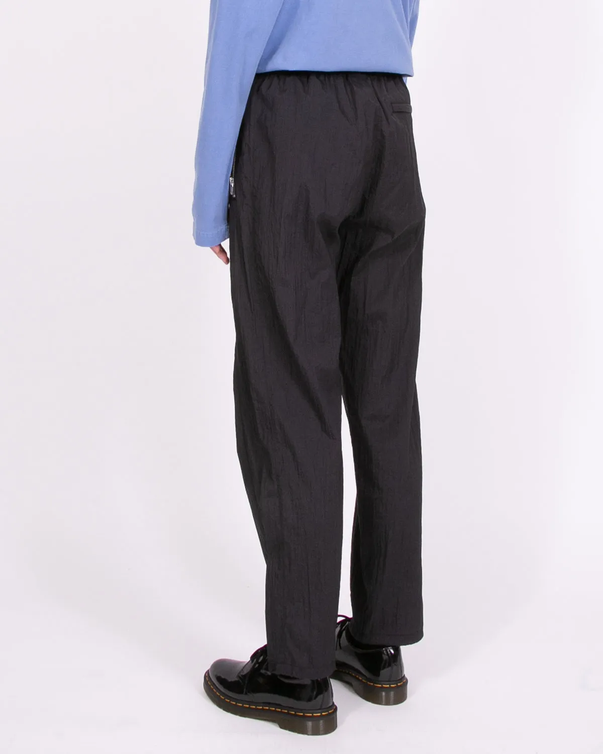 Warm Up Trouser - Black Nylon