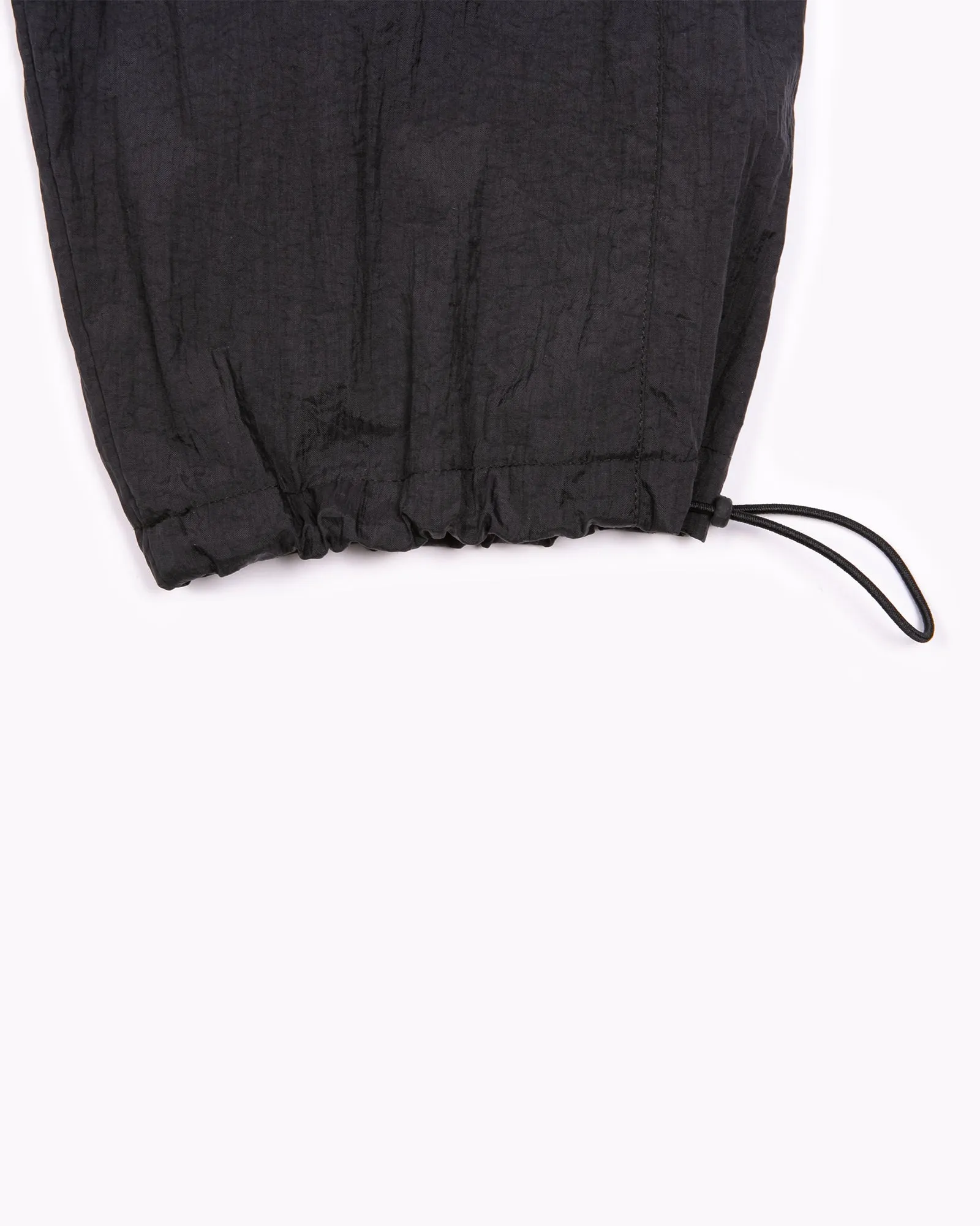 Warm Up Trouser - Black Nylon