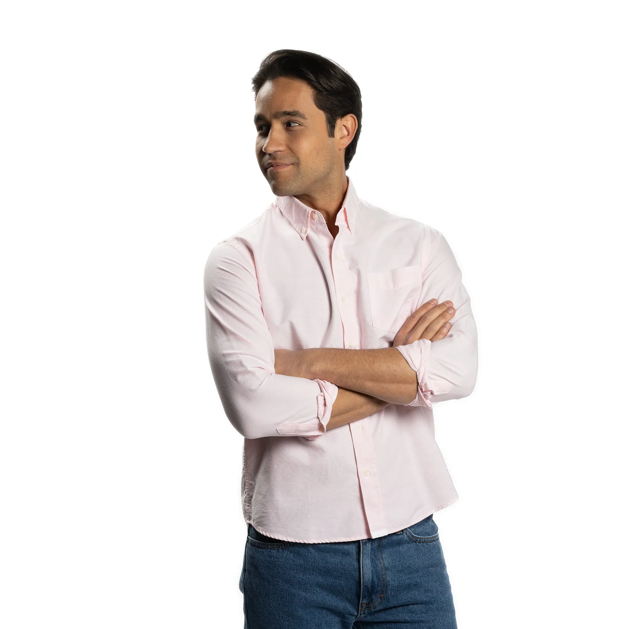 Weekend Oxford Standard Fit - Pink