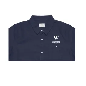 WILLOWDALE Oxford Supervisors Shirt - NAVY Long & Short Sleeve available.