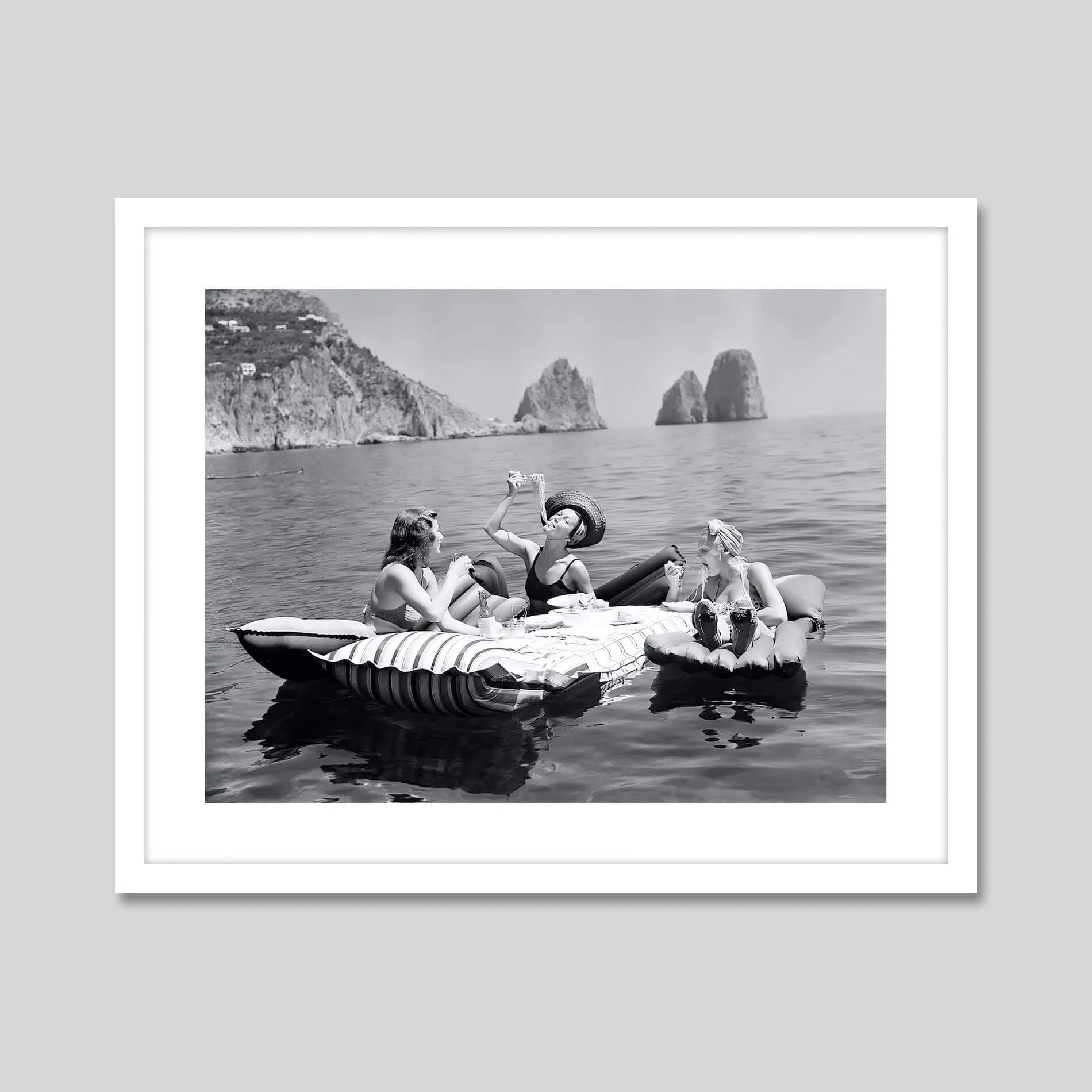 Woman Eating Spaghetti, Capri 1939